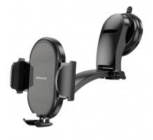Автотримач для телефона BOROFONE BH73 Charm press type center console car holder Black (6974443386318)