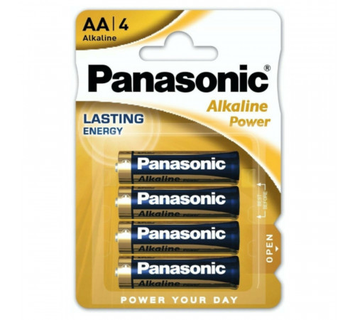 Батарейка Panasonic LR06/AA Alkaline (4шт) (5410853039273)