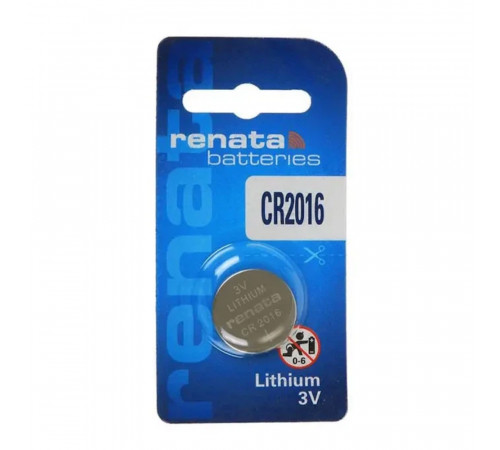 Батарейка Renata CR2016 Lithium (1шт) (785618195620)