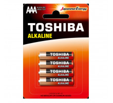 Батарейка Toshiba LR3 Red Alkaline (4шт) (4904530594922)