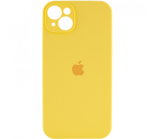 Чохол для смартфона Silicone Full Case AA Camera Protect for Apple iPhone 15 56,Sunny Yellow (FullAAi15-56)