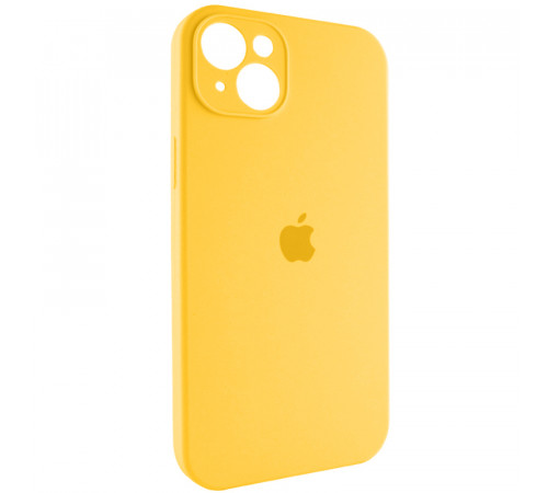 Чохол для смартфона Silicone Full Case AA Camera Protect for Apple iPhone 15 56,Sunny Yellow (FullAAi15-56)