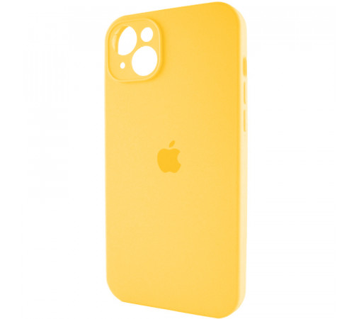 Чохол для смартфона Silicone Full Case AA Camera Protect for Apple iPhone 15 56,Sunny Yellow (FullAAi15-56)