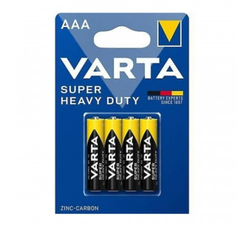 Батарейка Varta R3 Super Heavy Duty (4шт) (4008496676187)