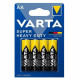 Батарейка Varta R6 Super Heavy Duty (4шт) (4008496556267)