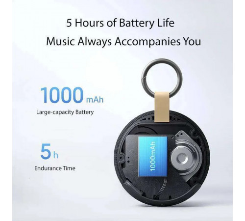 Портативна колонка Xiaomi Redmi Bluetooth Speaker 2, 5W, Black (QBH4327CN)