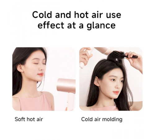 Фен Xiaomi Doco negative ion hair dryer soft and fast dry hair care Small Milk (Китайська вилка) (AN001SM)