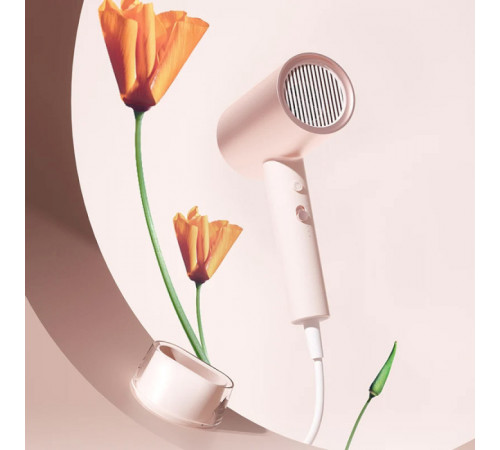 Фен Xiaomi Doco negative ion hair dryer soft and fast dry hair care Pink (Китайська вилка) (AN002P)