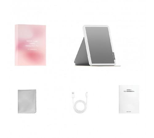 Дзеркало для макіяжу Xiaomi DOCO 11 " Daylight Portable Flat Mirror Pro White (FM008W)