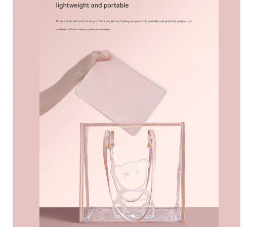 Дзеркало для макіяжу Xiaomi DOCO 11 " Daylight Portable Flat Mirror Pro White (FM008W)