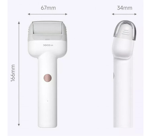 Електрична пилка для п'ят Xiaomi DOCO Electric Foot Repair Pro (F003)