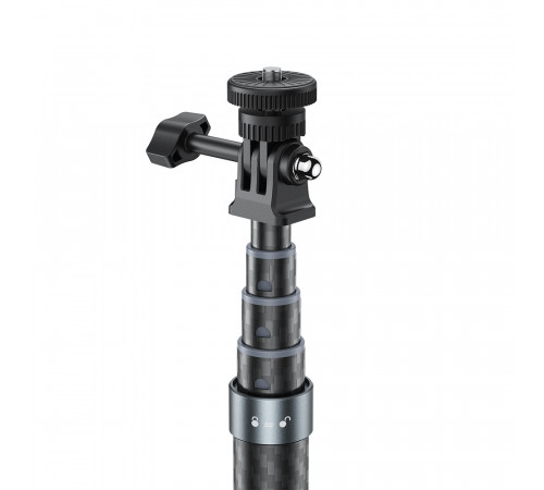 Монопод ACEFAST E38 1.2m carbon fiber telescopic selfie stick Gray-Black (6974316286028)
