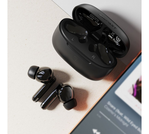 Бездротові навушники TWS ACEFAST W7,ENC, IPX4, Black (6974316285885)