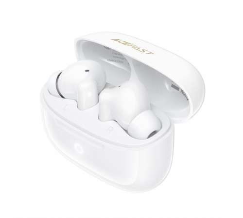 Бездротові навушники TWS ACEFAST W7,ENC, IPX4, White (6974316285892)