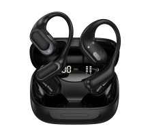 Бездротові навушники TWS HOCO EA11 Honey open true wireless, Black (6942007662680)