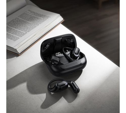 Бездротові навушники TWS HOCO EA11 Honey open true wireless, Black (6942007662680)
