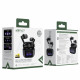 Бездротові навушники TWS ACEFAST W6 smart screen,ENC, IPX4, Black (6974316285687)