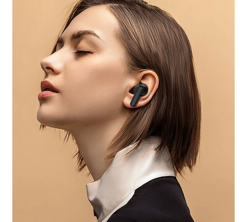 Бездротові навушники TWS ACEFAST W6 smart screen,ENC, IPX4, Black (6974316285687)