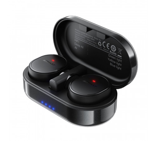 Бездротова мікрофонна система ACEFAST R3 dual-mic (Type-C) Black (6974316285847)