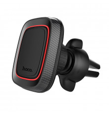 Автотримач для телефона HOCO CA23 Lotto series magnetic air outlet holder Black (6957531065586)