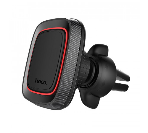 Автотримач для телефона HOCO CA23 Lotto series magnetic air outlet holder Black (6957531065586)