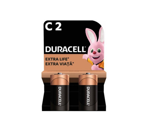 Батарейка Duracell LR14/C Power Plus (2шт) (5000394141827)