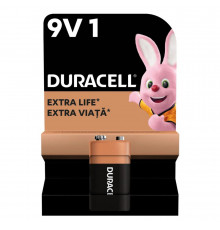 Батарейка крона Duracell 9V/6LR61 (1шт) (5000394125308)