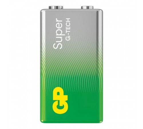Батарейка крона GP 9V/6LF22 SUPER ALKALINE (1шт) (4891199216251)