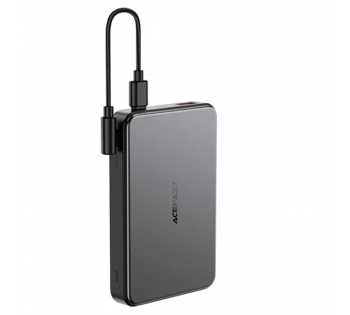 Зовнішній акумулятор ACEFAST M31-10000 22.5W magnetic fast charging power bank with cable Black (6974316286011)