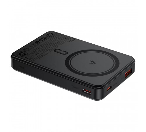 Зовнішній акумулятор ACEFAST M31-10000 22.5W magnetic fast charging power bank with cable Black (6974316286011)