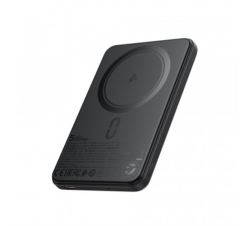 Зовнішній акумулятор ACEFAST M30-5000 PD20W magnetic fast charging power bank with cable Black (6974316286004)