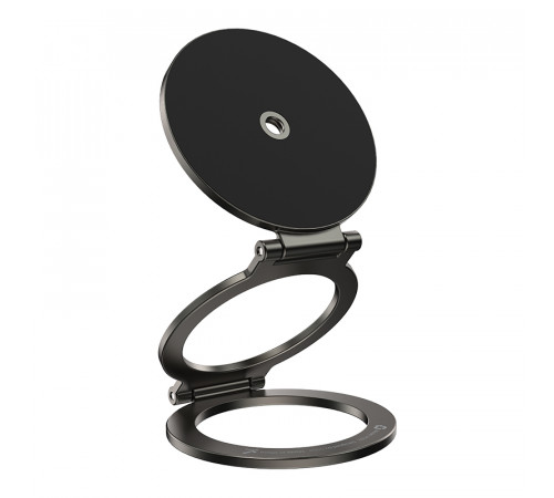 Автотримач для телефона HOCO H102 Whale magnetic ring holder(multi-scene) Metal Grey (6942007674478)