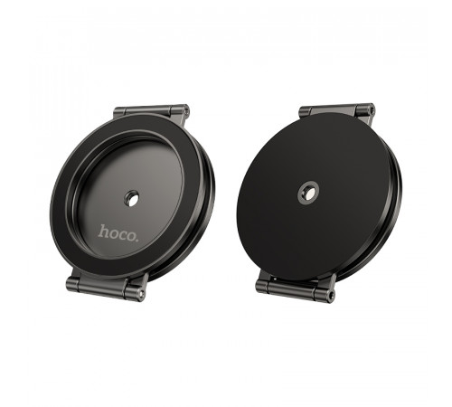 Автотримач для телефона HOCO H102 Whale magnetic ring holder(multi-scene) Metal Grey (6942007674478)