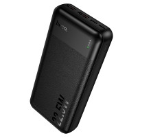 Зовнішній акумулятор HOCO J159A Essence 22.5W+PD20W fully compatible power bank(20000mAh) Black (6942007673587)