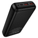 Зовнішній акумулятор HOCO J159A Essence 22.5W+PD20W fully compatible power bank(20000mAh) Black (6942007673587)