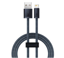 Кабель Baseus Dynamic Series Fast Charging Data Cable USB to iP 2.4A 1m Slate Gray (CALD000416)