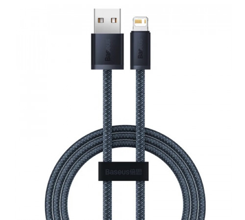 Кабель Baseus Dynamic Series Fast Charging Data Cable USB to iP 2.4A 1m Slate Gray (CALD000416)
