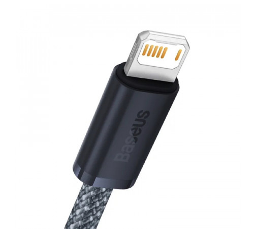 Кабель Baseus Dynamic Series Fast Charging Data Cable USB to iP 2.4A 1m Slate Gray (CALD000416)