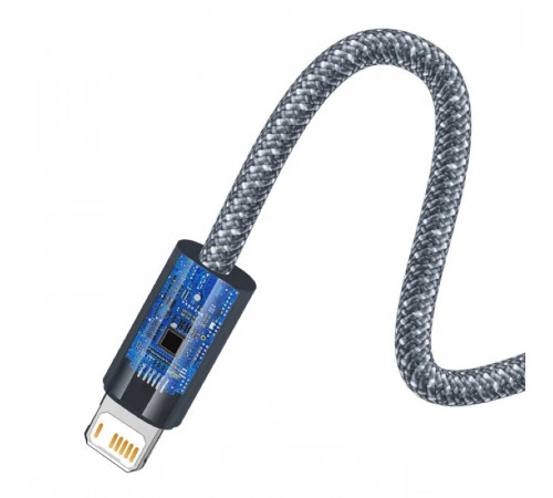 Кабель Baseus Dynamic Series Fast Charging Data Cable USB to iP 2.4A 1m Slate Gray (CALD000416)