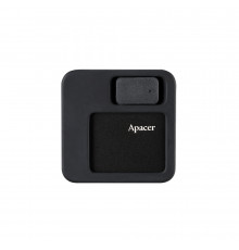 Портативний SSD Apacer AS714 512GB USB 3.2 Gen.2 Read/Write 1000MB/s Black (AP512GAS714B-1)