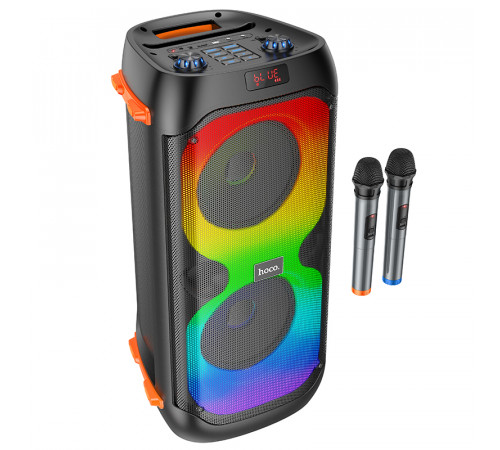 УЦІНКА Портативна колонка Hoco BS53 Manhattan wireless 3600mAh з 2-ма мікрофонами (34,0*30,0*63,0 см) (не працює мікрофон)