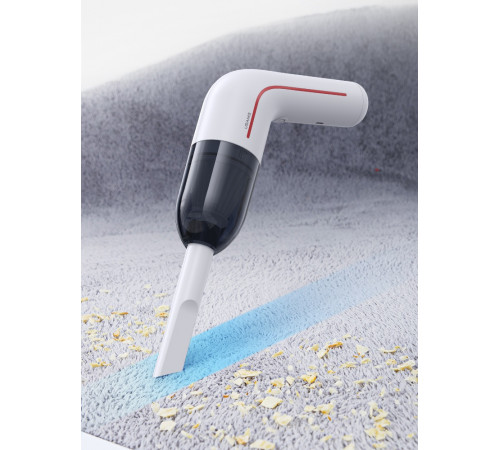 Автомобільний пилосос Usams US-ZB253 Mini Handheld Vacuum Cleaner LEJ Series White (XCQZB25301)