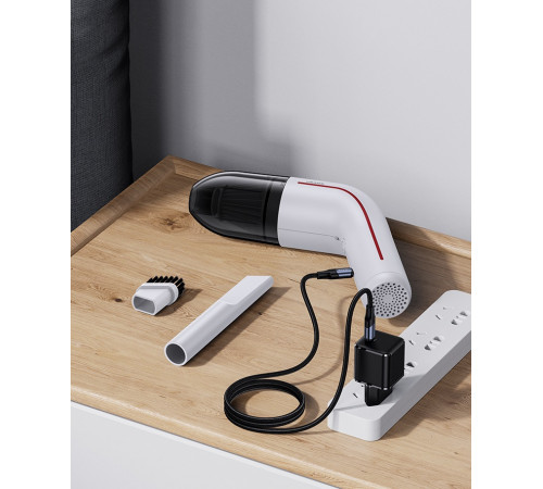 Автомобільний пилосос Usams US-ZB253 Mini Handheld Vacuum Cleaner LEJ Series White (XCQZB25301)