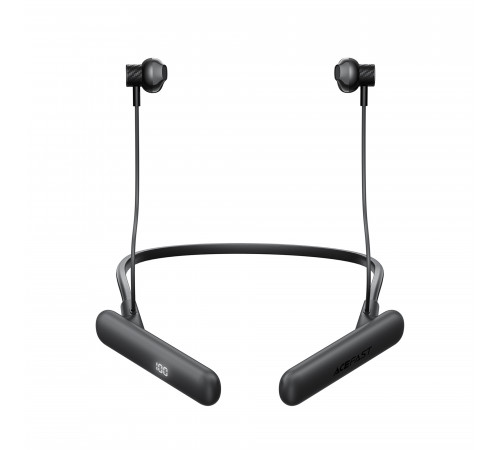 Бездротові спортивні навушники ACEFAST N8 neck hanging wireless earphones Black (6974316286158)
