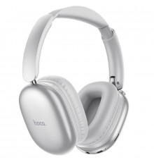 Бездротові накладні навушники HOCO W73 Graceful BT headphones(App) Silver (6942007674874)