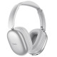 Бездротові накладні навушники HOCO W73 Graceful BT headphones(App) Silver (6942007674874)