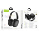 Бездротові накладні навушники HOCO W73 Graceful BT headphones(App) Black (6942007674867)