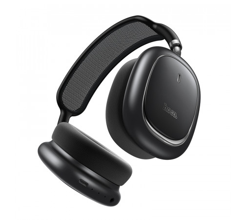 Бездротові накладні навушники HOCO W68 Calma ANC noise-canceling BT headphones(App) Metal Gray (6942007674003)
