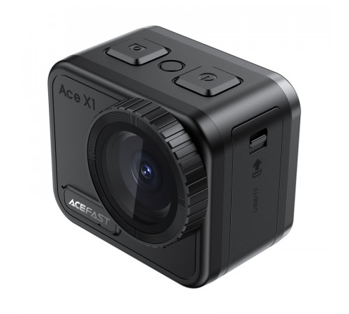 Екшн-камера ACEFAST X1 4K Waterproof Action Camera Black (6974316285816)