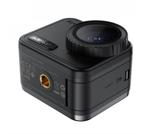 Екшн камера ACEFAST X1 4K Waterproof Action Camera Black (6974316285816)